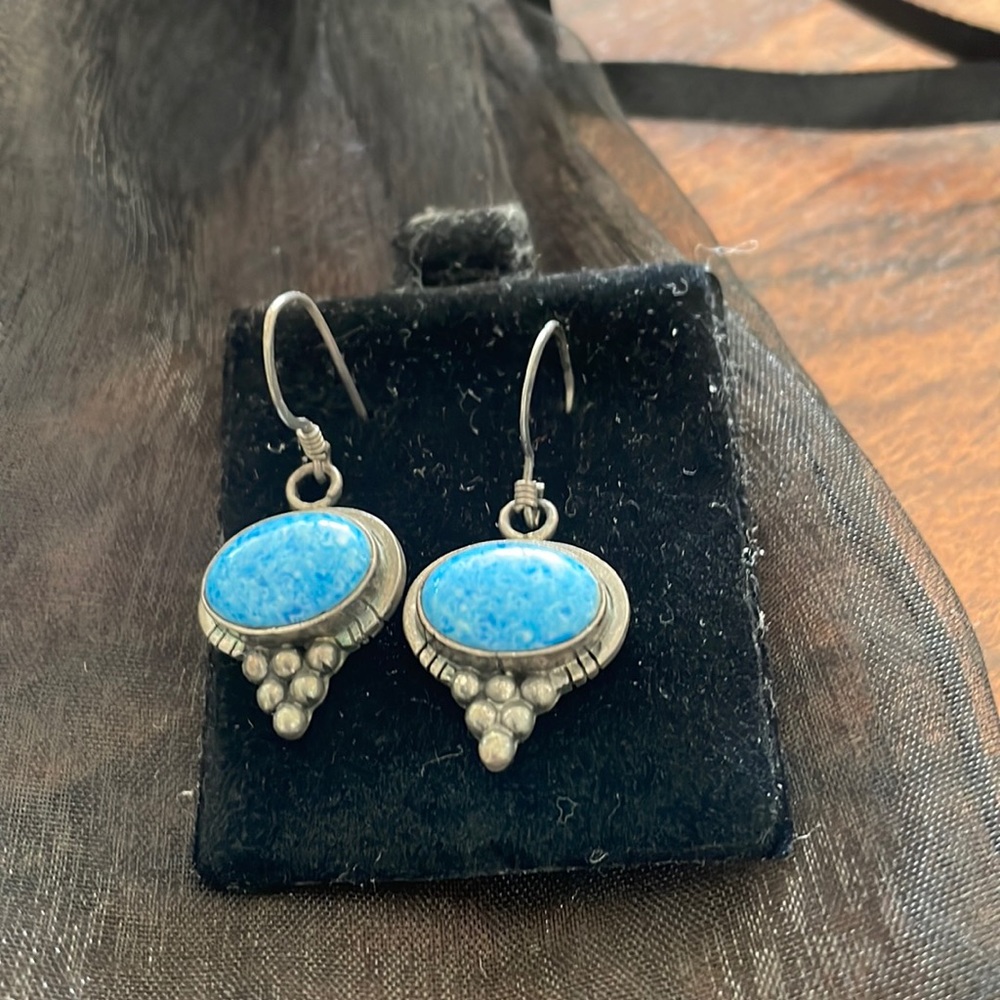 Turquoise earrings